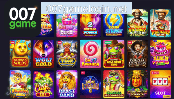 Aplicativo móvel 007GAME para iOS e Android